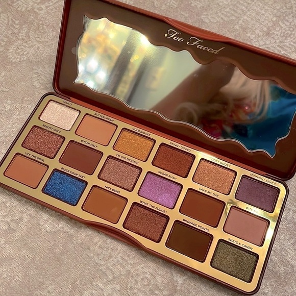Brand New Too Faced Better Than Chocolate Cocoa-Infused Eye Shadow Palette - Picture 1 of 16